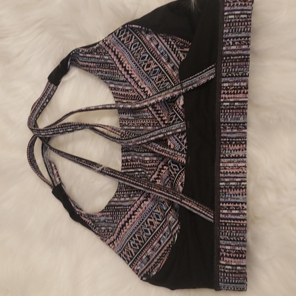 Lululemon Energy Bra Tribal Pace Size 6 - Picture 7 of 9